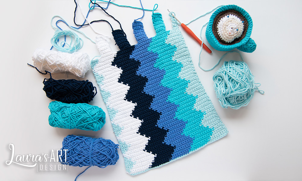 Free wall hanging crochet pattern