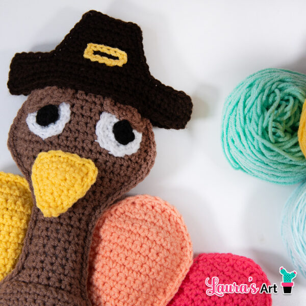 Crochet Turkey Pillow Pattern - Amigurumi Pattern