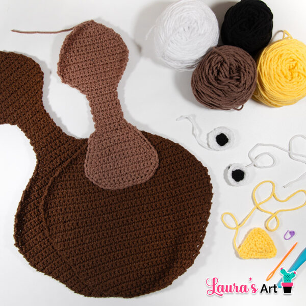 Crochet Turkey Pillow Pattern - Amigurumi Pattern