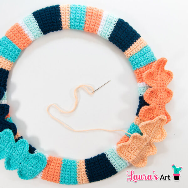 Atumn Crochet Wreath - Crochet Fall Pattern