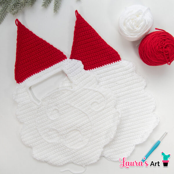 Santa Claus Crochet Amigurumi Pillow Pattern