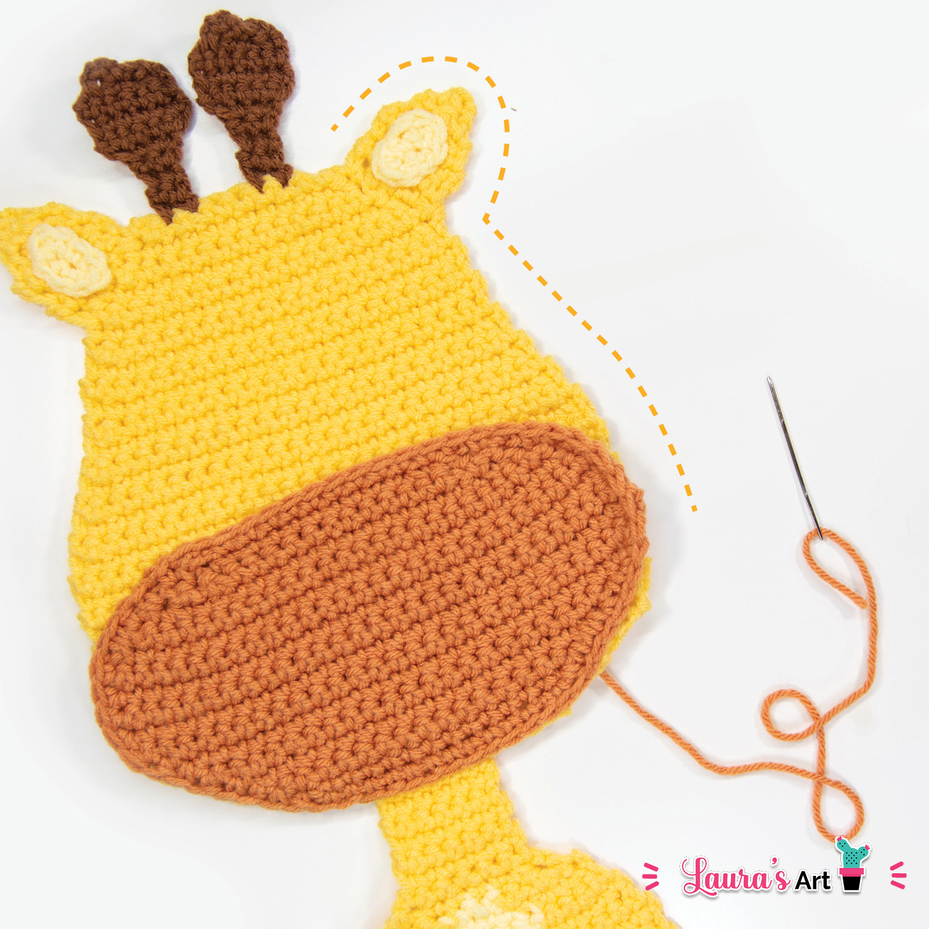 Jirafa a Crochet - Patron en espanol