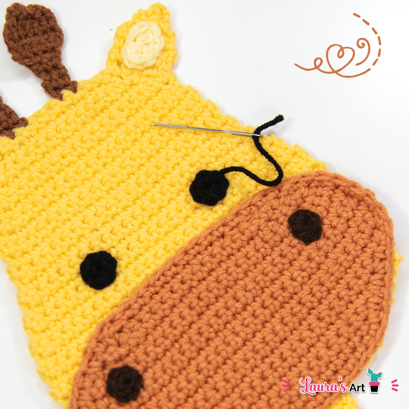 Jirafa a Crochet - Patron en espanol