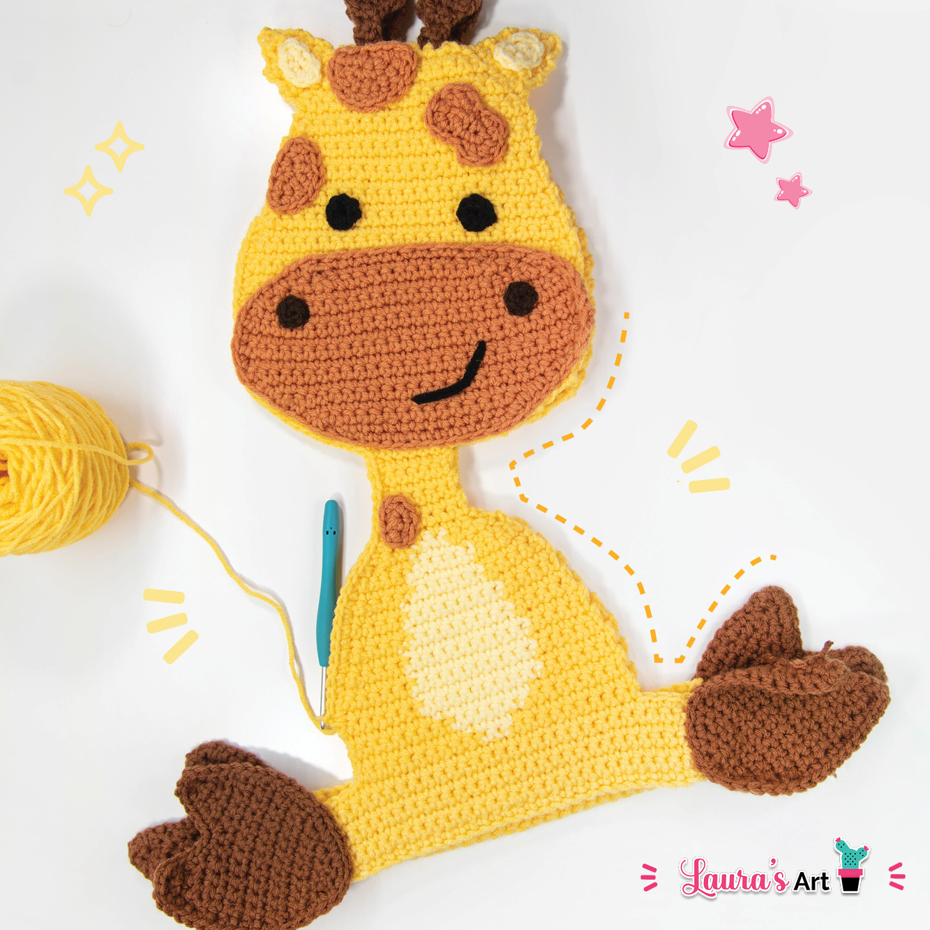 Jirafa a Crochet - Patron en espanol