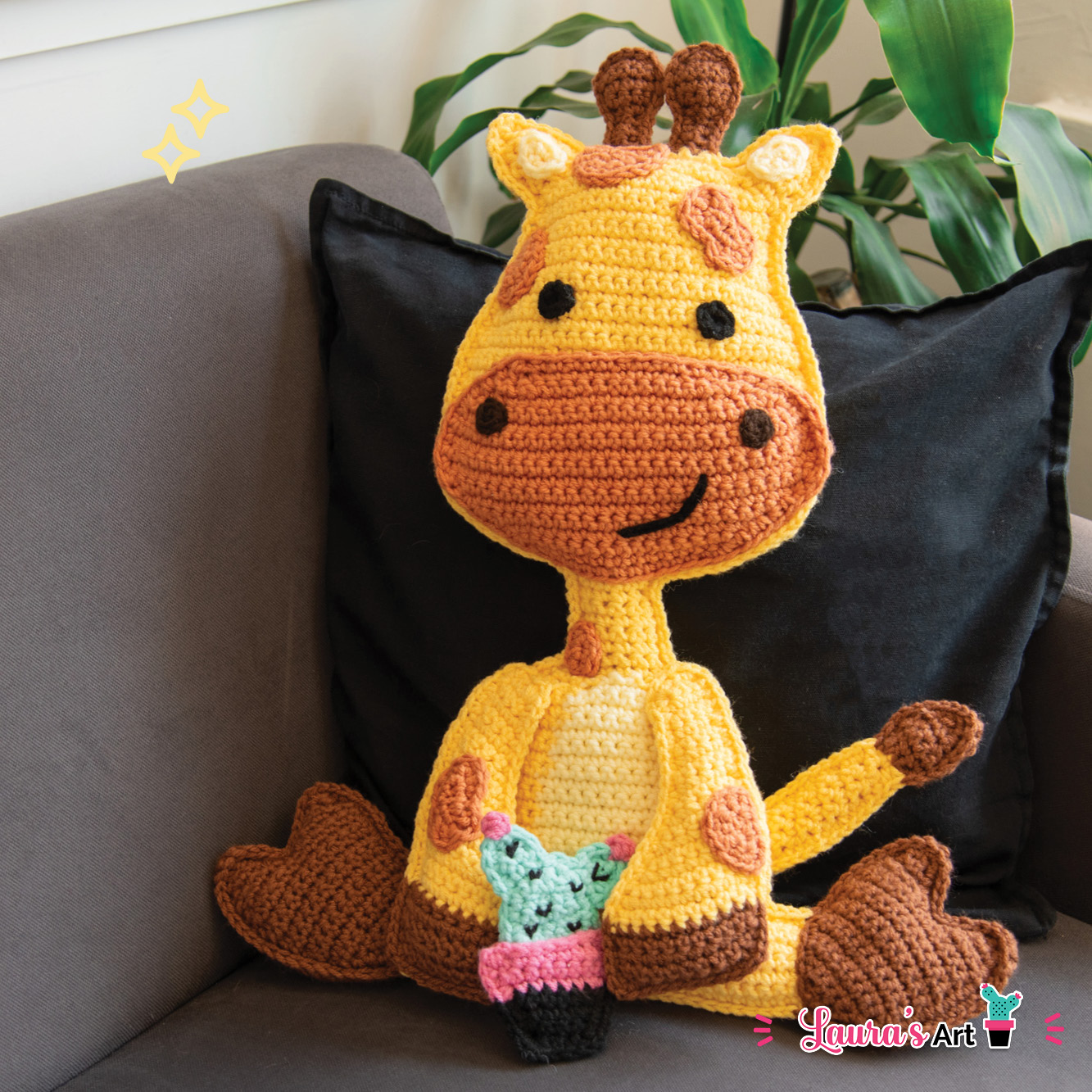 Jirafa a Crochet - Patron en espanol