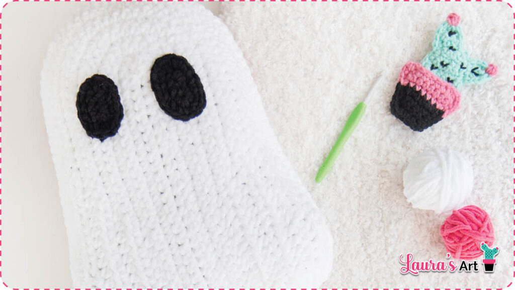 Almohada de Fantasma a Crochet