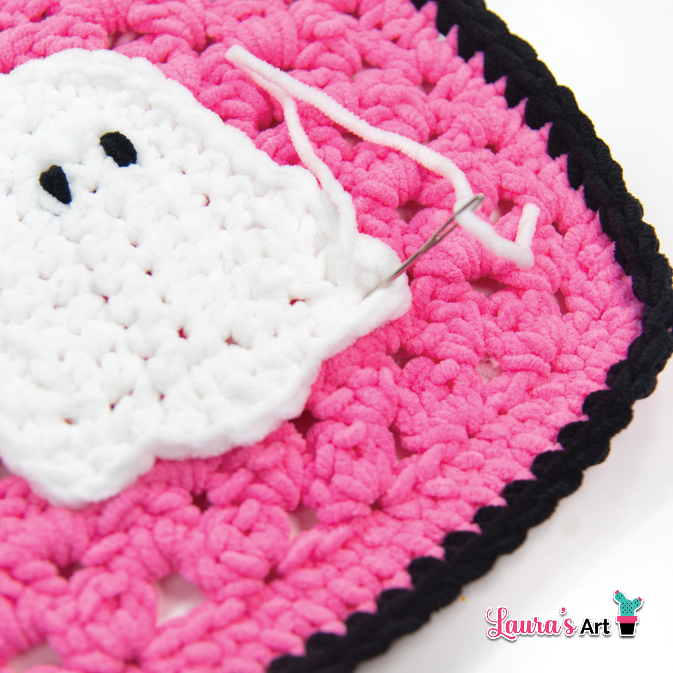 Crochet Ghost Blanket Pattern