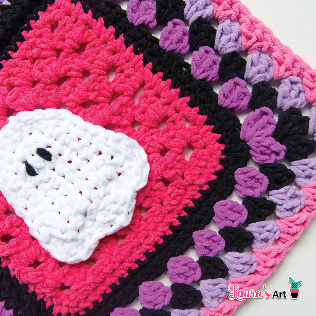 Crochet Ghost Blanket Pattern