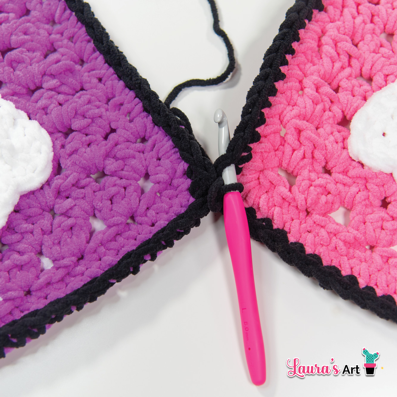 Crochet Ghost Blanket Pattern