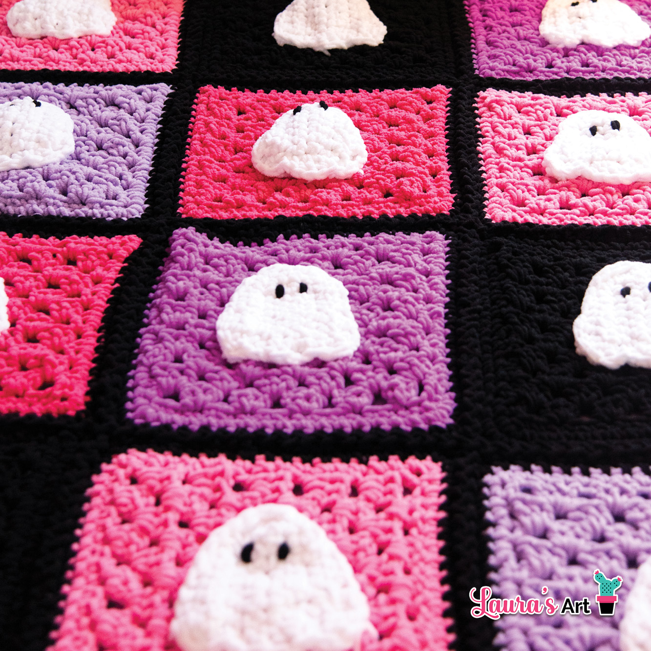 Crochet Ghost Blanket Pattern