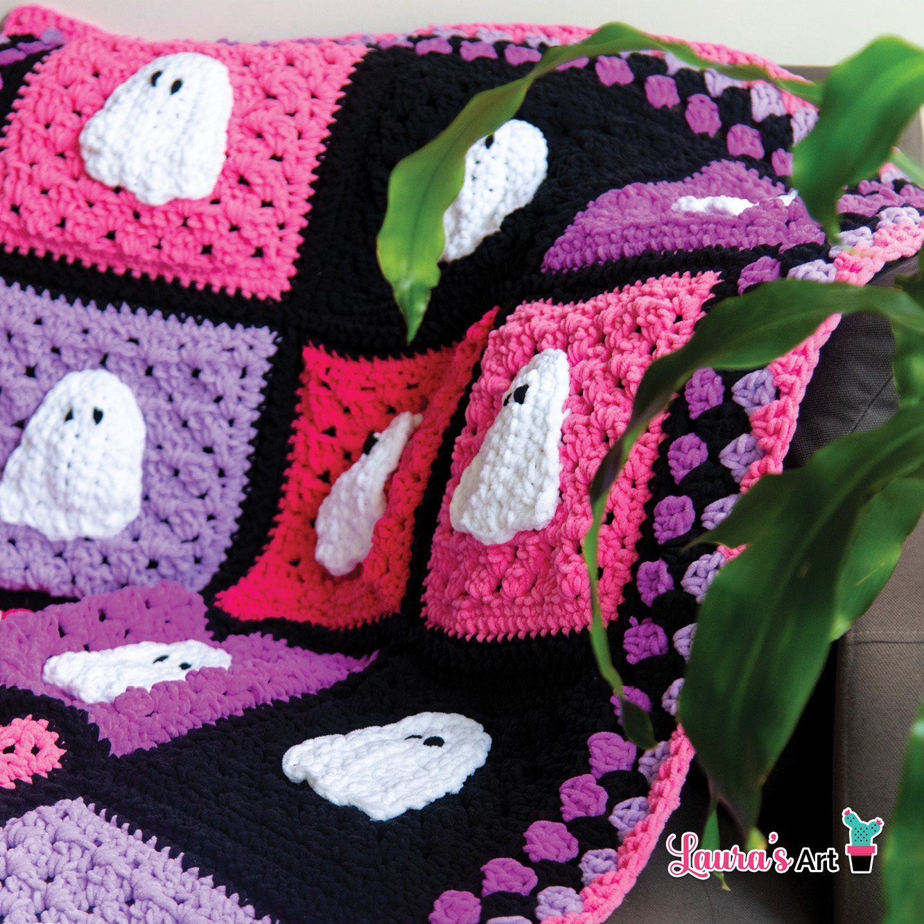 Crochet Ghost Blanket Pattern