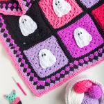 Manta de Fantasmas a Crochet