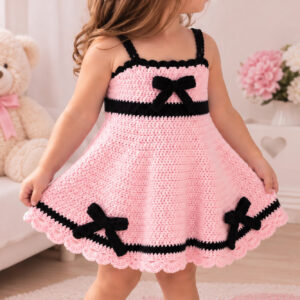 Crochet Dress for girl - Crochet Pattern