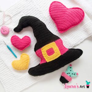 Sombrero de Bruja a Crochet